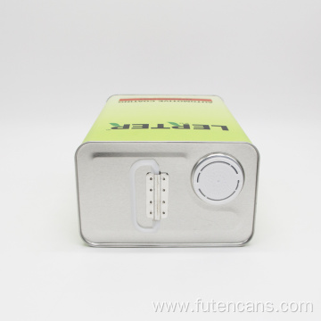 Square Metal Tin Containers